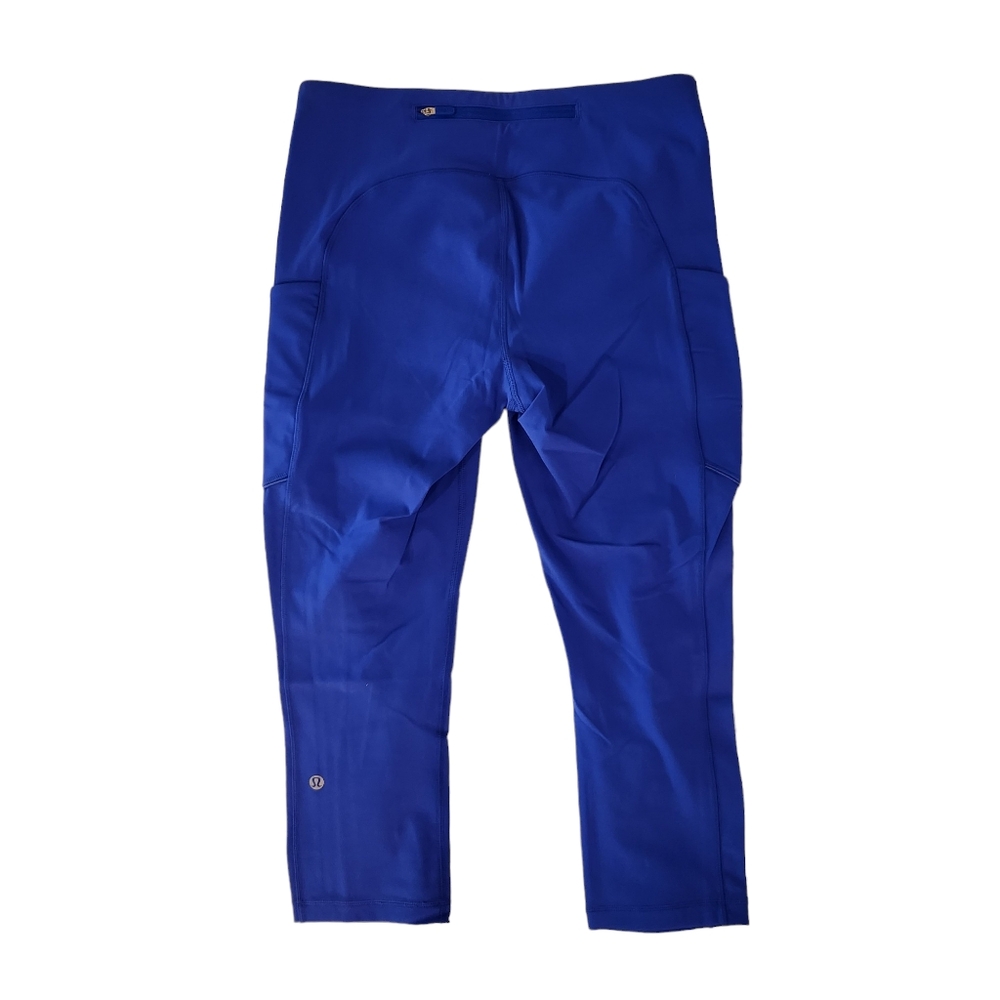 Lululemon Speed Up Crop - Cobalt Blue - Picture 4 of 11